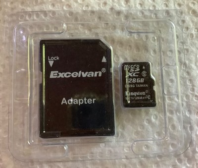 KINGSTON 128GB Speicherkarte Micro SD Karte inkl. Adapter