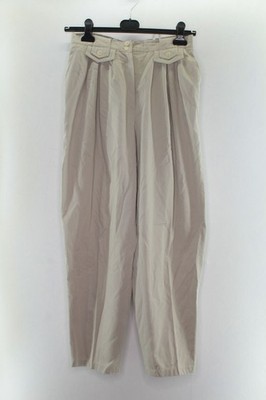 Daja-Secondhand Damen Hose Gr. 38 Beige #AQ-49