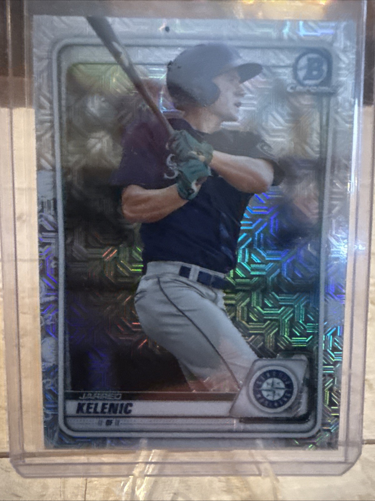 2020 Bowman - Chrome Prospects Jarred Kelenic #BCP-94 Mojo Refractor (RC)