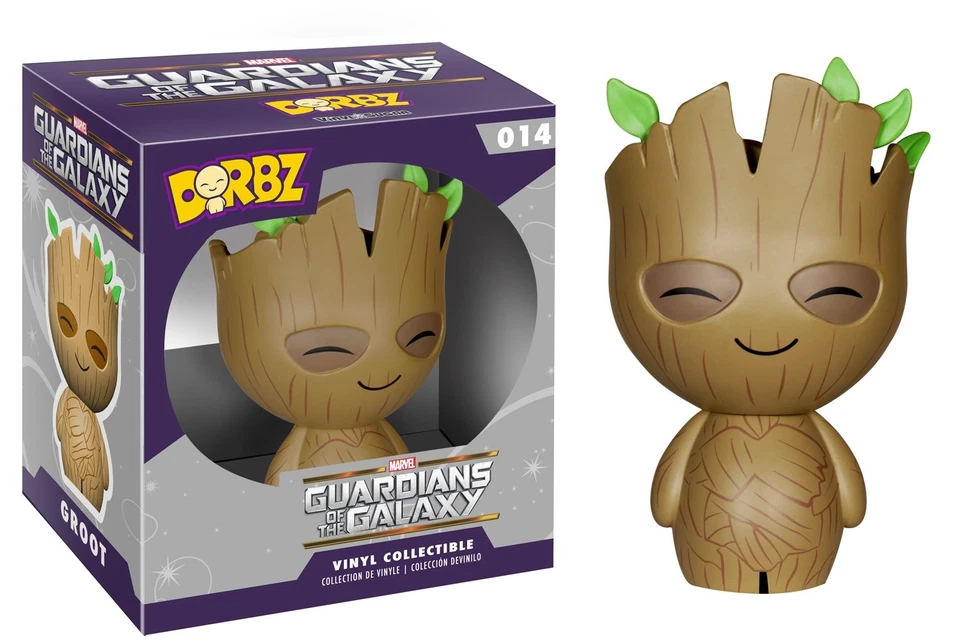 Figura de acción Funko Dorbz: Guardianes de la Galaxia Groot Foto 3 de 4
