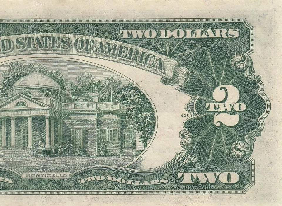 1953-B UNITED STATES TWO DOLLARS $2 "A" (( GEM UNC )) - Image 3 of 4