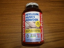 Yerba Prima Psyllium Husks Powder 12 oz Fiber Supplement Exp 8/2028