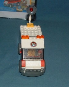 CITY, SPACE SATELLITE LAUNCH PAD SET 3366 - LEGO - 2011 - USED