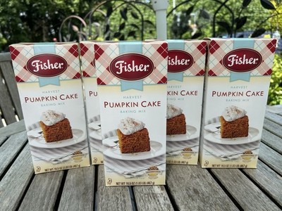 Fisher Harvest Pumpkin Cake Baking Mix - 16.5 oz