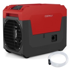 140 Pints Commercial Dehumidifier with Pump, Drain Hose for Basements, Job Sites
