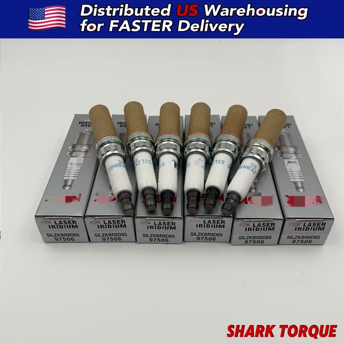 6PCS  NGK Laser Iridium Spark Plugs For OEM BMW 12120039664 97506 SILZKBR8D8S
