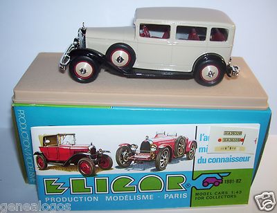 ELIGOR MERCEDES BENZ 1929 LIMOUSINE NURBURG BEIGE REF 1043 1/43 IN BOX