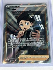 Thorton (Full Art) 195/196 Ultra Rare Lost Origin Pokemon TCG