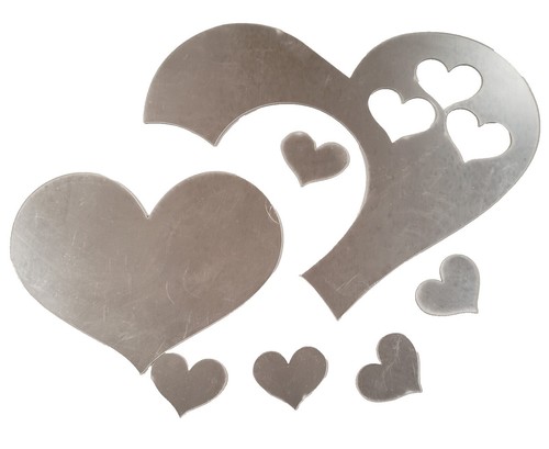 Wall Sticker Love Heart Romantic Modern Decor for Living Room