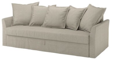Brand New IKEA HOLMSUND Cover for 3-seat sofa-bed, Borgunda  UK