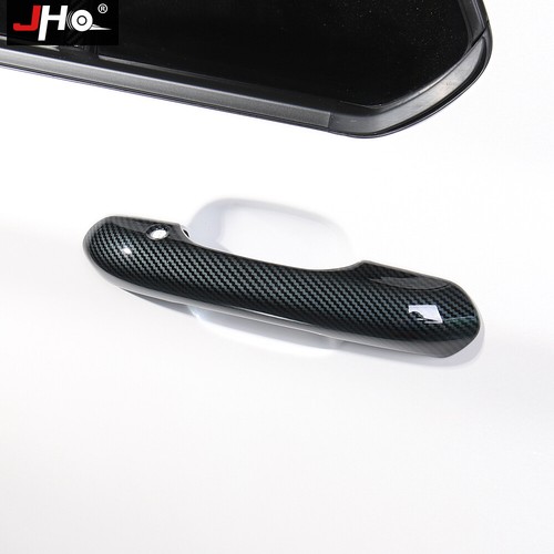 Glossy ABS Carbon Fiber Car Door Handle Cover Trim For Ford Explorer 2020-2022 - Picture 8 of 12