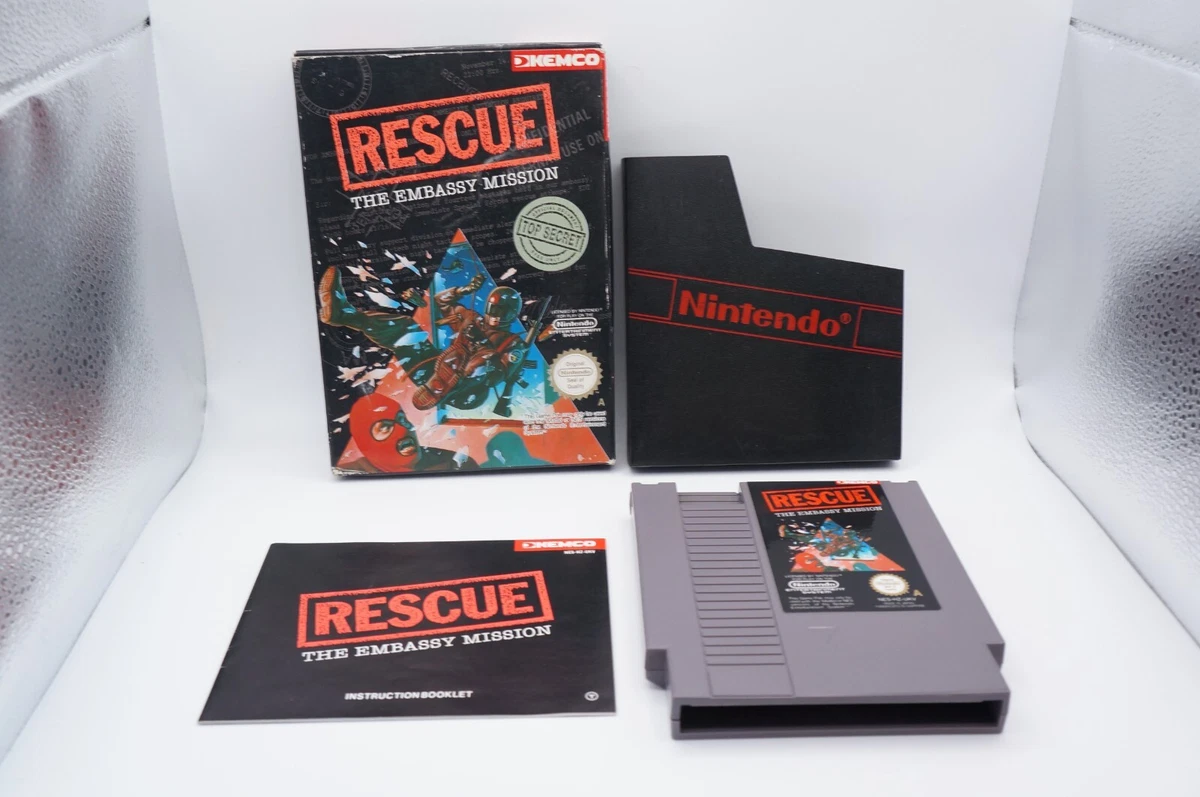 Rescue The Embassy Mission - Nintendo NES - Complet - NTSC-U