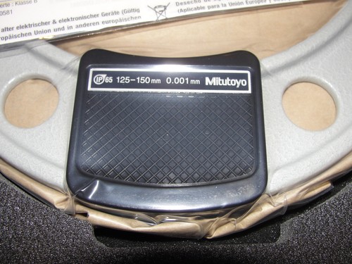 Mitutoyo 293-251-30 MDC-150MX Micrometer, IP65, 125 mm-150 mm, 0.001 mm NEW! - Picture 3 of 5