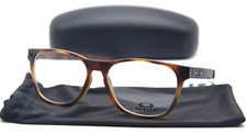 NUOVI OCCHIALI DA VISTA OAKLEY OJECTOR OX8177-0556 MARRONE SATINATO TARTARUGA AUTENTICI 56-16
