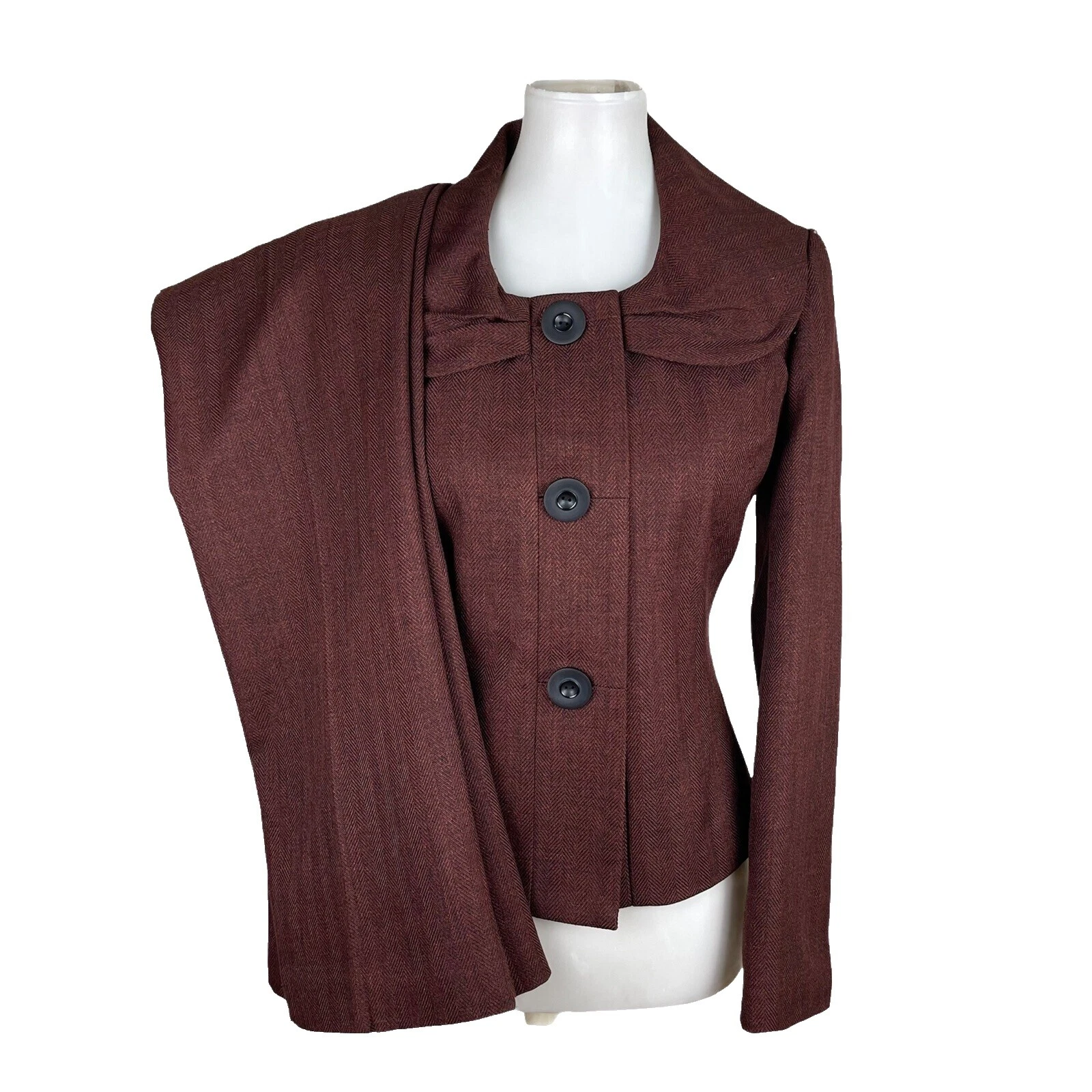 Trajes de poliéster Traje de pantalón Larry Levine & Suit Separates para Mujeres