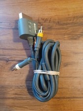 Official Microsoft Xbox 360 Audio Video Composite AV Cable Cord Authentic