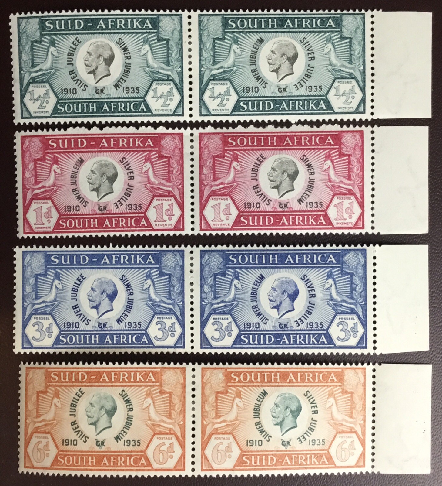 South Africa 1935 Silver Jubilee MH eBay