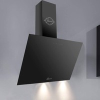 Gurari Gch D 286 Bl 6 Prime N, Dunstabzugshaube 60 Cm, Schwarz Glas, 1000M³/H