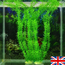 Artificial Fake Plastic Water Grass Plants Fish Tank Aquarium Ornament Decor UK.