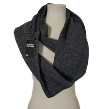 Bark Gray Stay Warm & Active Dog Walkers Infinite Scarf with Poop Bag Dispenser