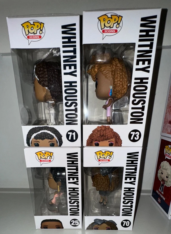 Britney Spears、Dolly Parton、Whitney Houston、Cher + 24 件 Funko POP! 批量全新! — 第 4/4 张图片