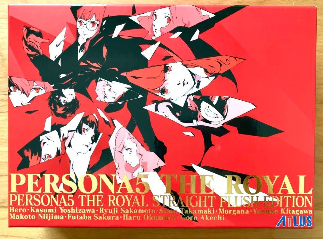 ペルソナ5 ザ・ロイヤル 限定版 ロイヤル ストレート フラッシュ PS 4 PERSONA 5 THE ROYAL STRAIGHT FLUSH EDITION special Limited