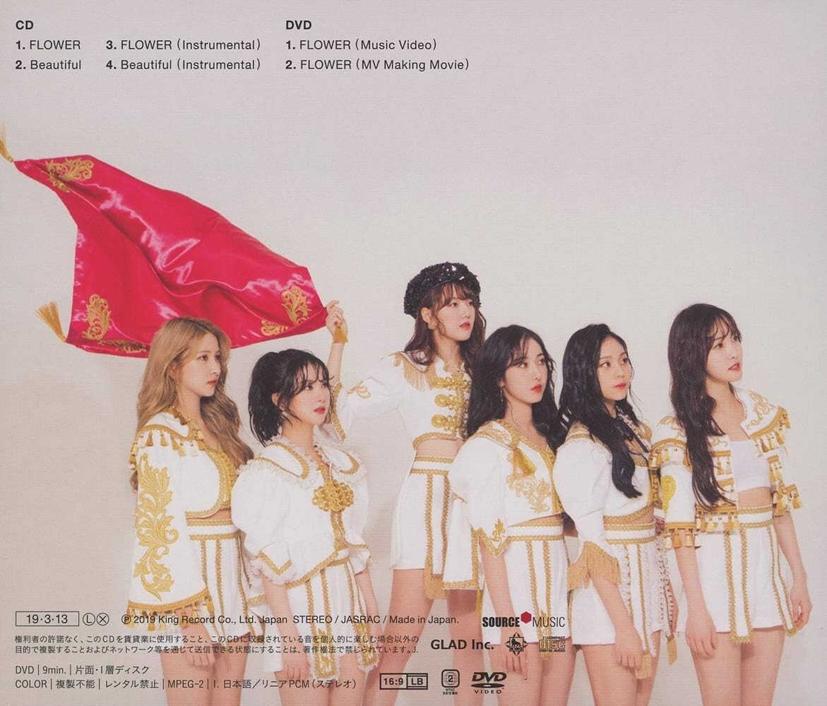 gfriend CD まとめ売り GFRIEND FLOWER First Limited Edition Type A CD DVD Japan F/S