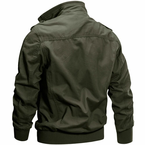Herren MA-1 Bomberjacke Pilot Fliegermäntel Militär Cargo Jacke Jacken für Mann - Bild 5 von 26