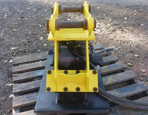New 5-10 ton (50-65mm Pin) Excavator Hydraulic Vibratory Plate Compactor - Picture 3 of 10