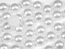 Pack Flat back Pearls 2-12mm in 20 Colours Face Craft Card Making Embellishment