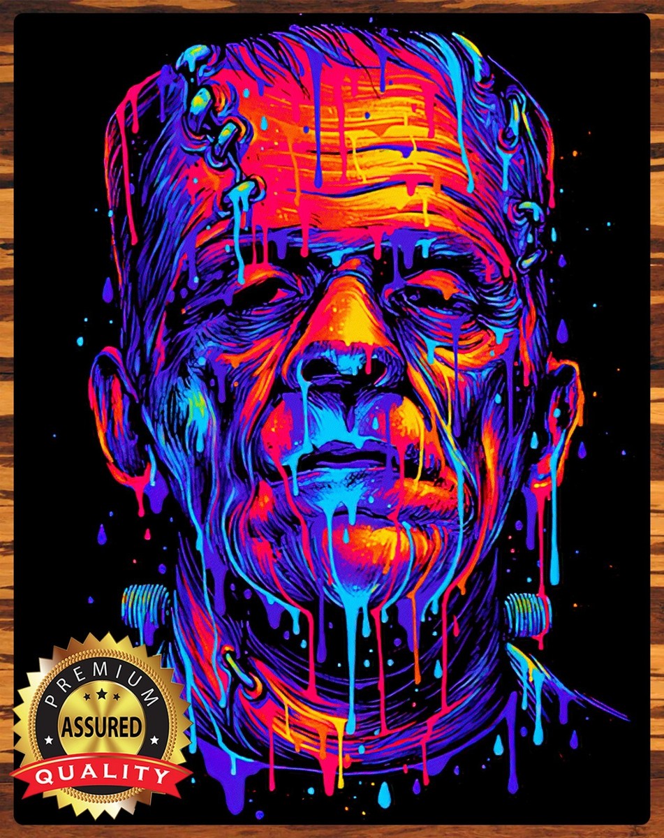 Frankenstein - Unique - Brilliant Colors - Metal Sign 11 x 14 | eBay