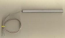 FAST HEAT Cartridge Heater 12.5mm Dia X 170mm Long 250W 240V 12" Fiberglass Lead