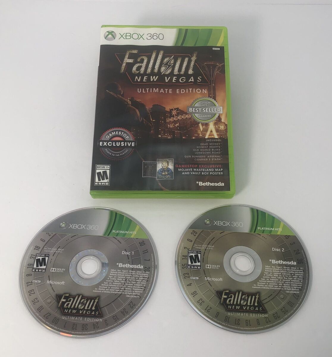 Fallout New Vegas Ultimate Edition (Xbox 360) No Manual 2 Fallout New Vegas Ultimate Edition (Xbox 360) No Manual 2