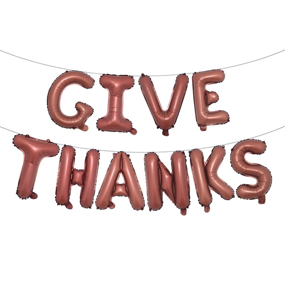Thanksgiving Balloon Banner - 16