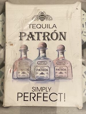Patron Tequila Casino Style Clay Poker Chips, Cards, and Dice Set