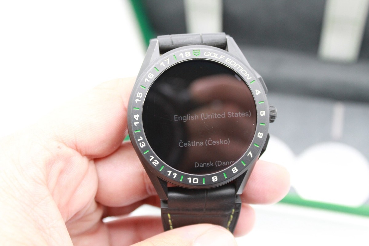 Tag Heuer Connected Calibre E3 Golf Edition 45mm | eBay