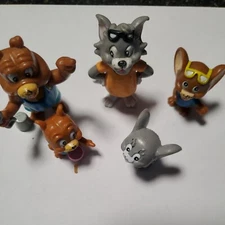 Tom And Jerry vintage promotional figures from sonrics set of 5