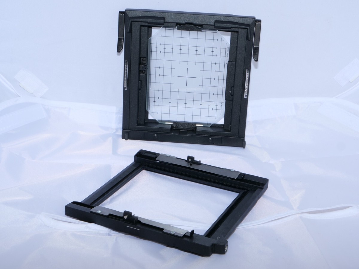 Sinar 4x5 Holder/Focusing Back. Sinar #461.36.000. Ground Glass