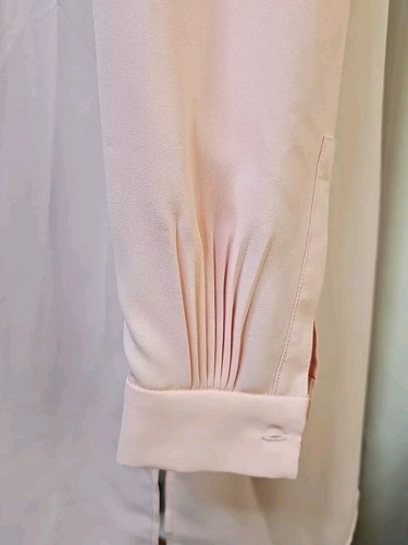 Anne Klein cherry blossom blouse Size US 0X, UK 18 Long sleeve Polyester - Picture 4 of 10