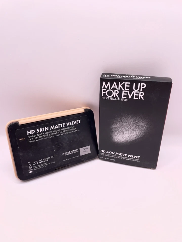 Make Up For Ever HD Skin Matte Velvet Blurring Powder Foundation Shade 1Y18 NEW - Image 3 of 4