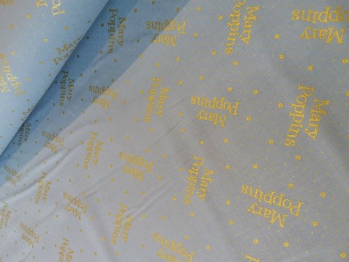 Mary Poppins Disney Textile 100% Cotton Fabric Per 0.5m Camelot Two Designs - Picture 9 of 14