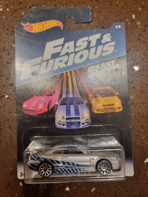 Hot Wheels The Fast And Furious 2016 Nissan Skyline R34 GT-R