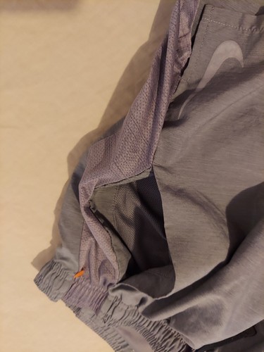 Womens Nike Shorts S Small Gray Athletic Gym Workout - Picture 2 of 6