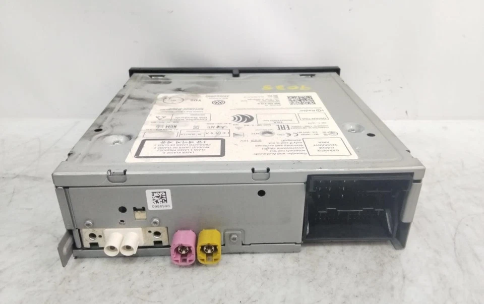 3Q0035819B Sistema Audio/Radio Cd para VOLKSWAGEN GOLF VII (5G1/BE1) 20 1803397 - Imagen 2 de 4