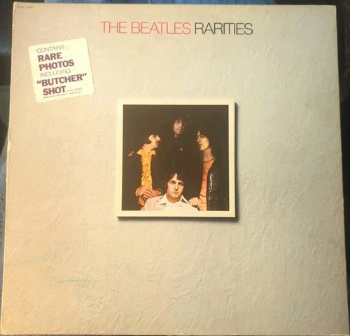 THE BEATLES - RARITIES - Was Hard To Find Hype Sticker