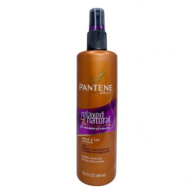 Pantene Pro-V Relaxed Natural Women Of Color Wrap Set Lotion Jojoba Coconut New