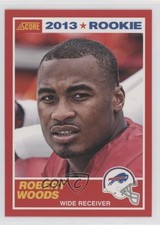 2013 Score 2013 Rookie Red Robert Woods #418 09o4