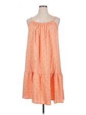 Unbranded Women Orange Casual Dress XL