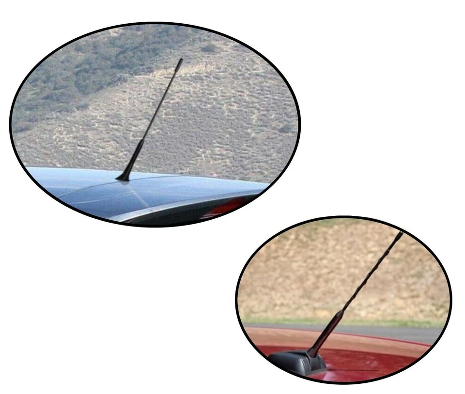 Universal Car Roof Antenna 24cm Black Compatible with Focus and Galaxy - Image 2 of 4