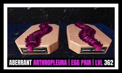 ARK Survival Ascended PvE ABERRANT ARTHROPLEURA TOP EGG PAIR PC/XBOX/PS5 ASA